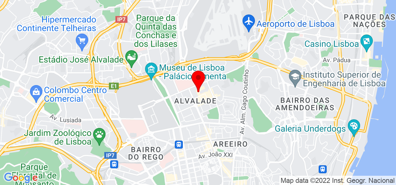 Constança Maia - Lisboa - Lisboa - Mapa