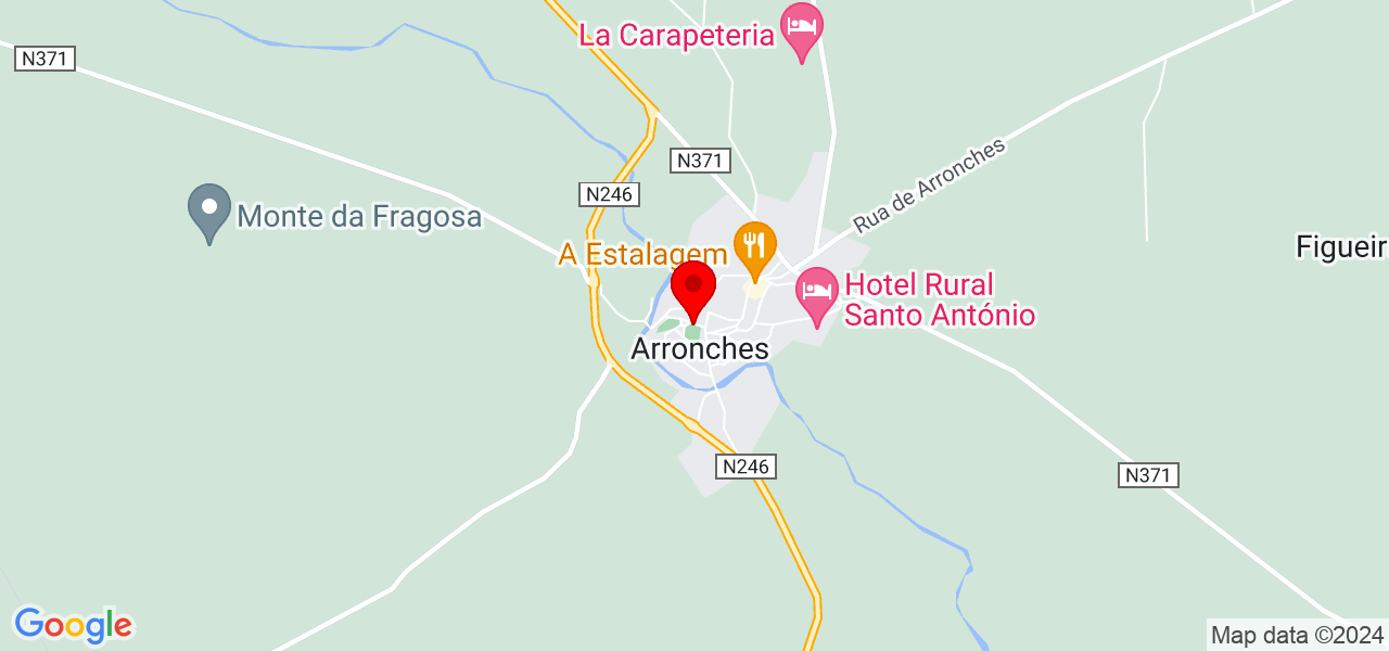 Everson de Andrade - Portalegre - Arronches - Map