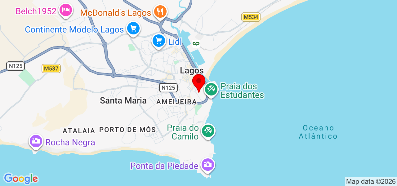 Marcelo Pereira - Pesquisa Genealógica - Faro - Lagos - Karte