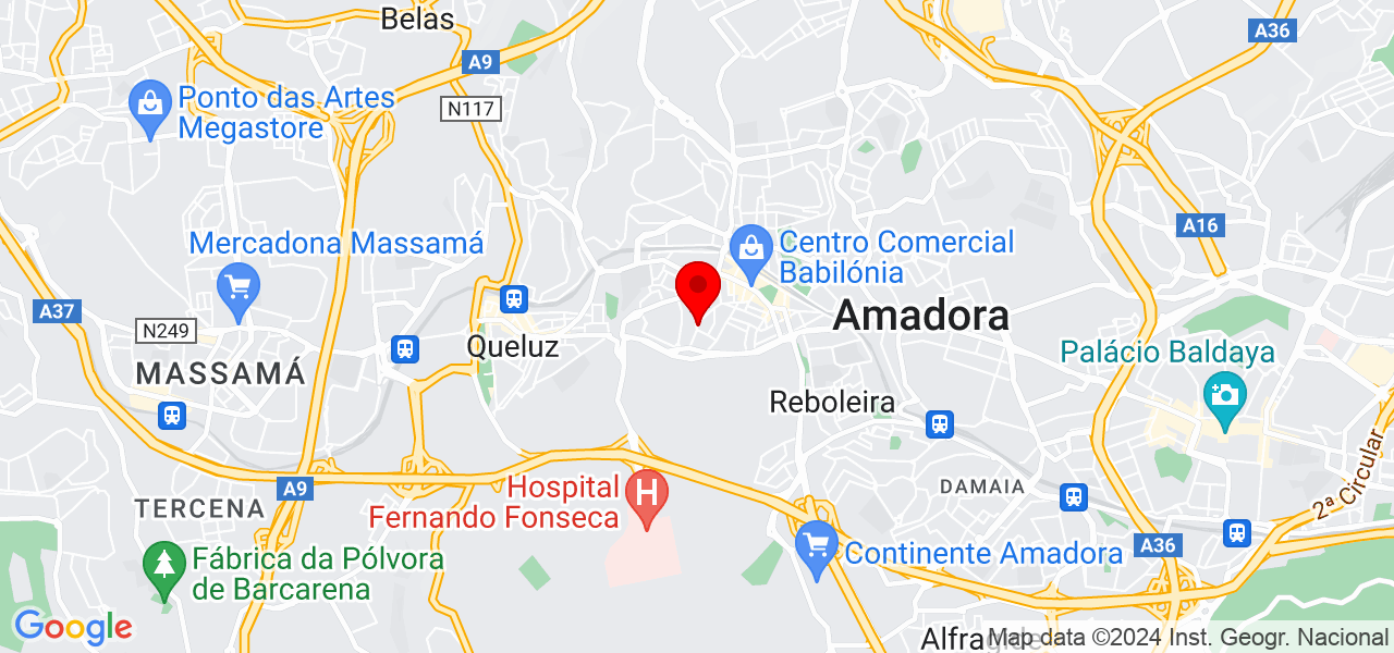 Lorenzo - Lisboa - Amadora - Mapa