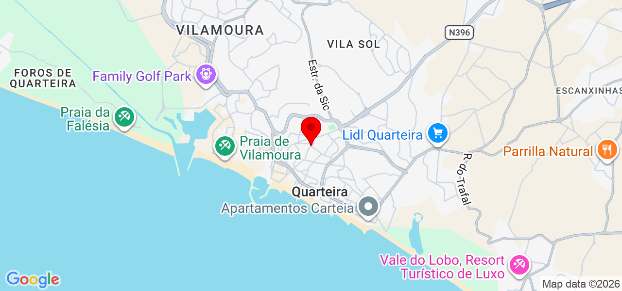 Omegaflix - Faro - Loulé - Map