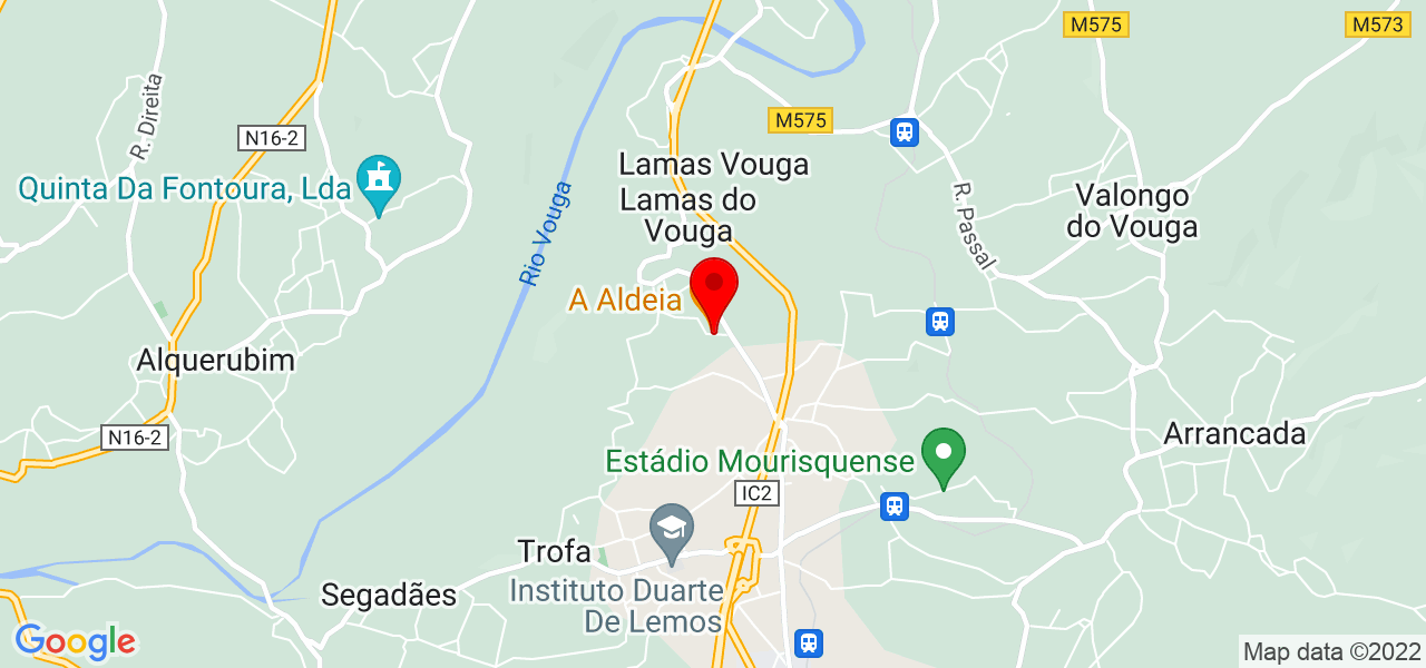 Filipa Jesus - Aveiro - Águeda - Mapa