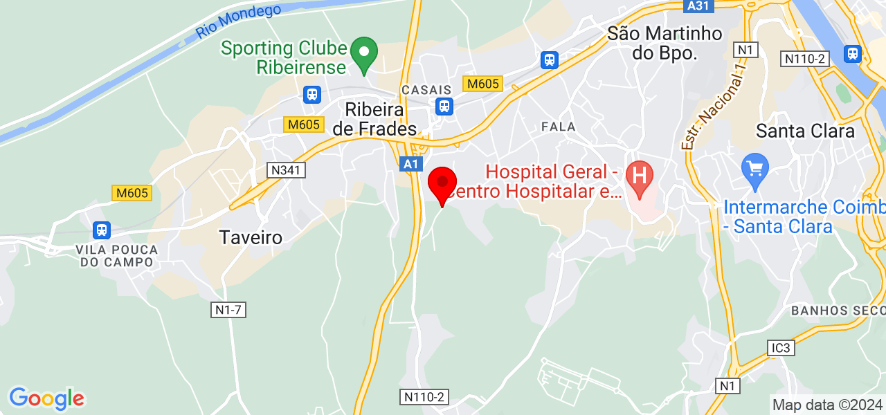 Sofia Baptista - Coimbra - Coimbra - Karte