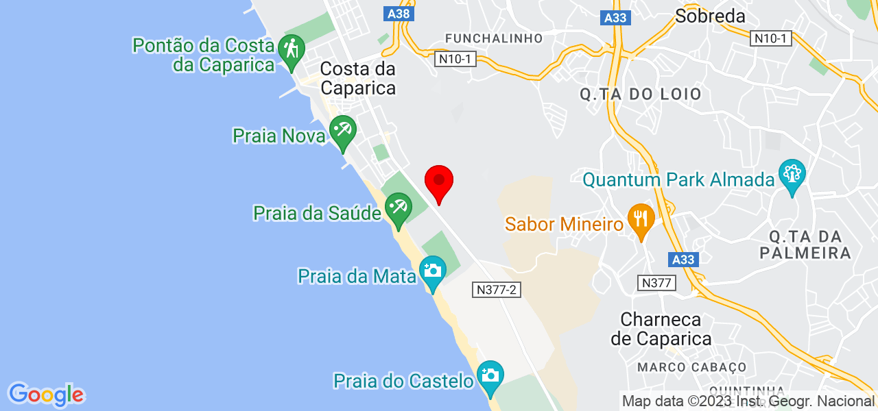 Paula - Setúbal - Almada - Mapa