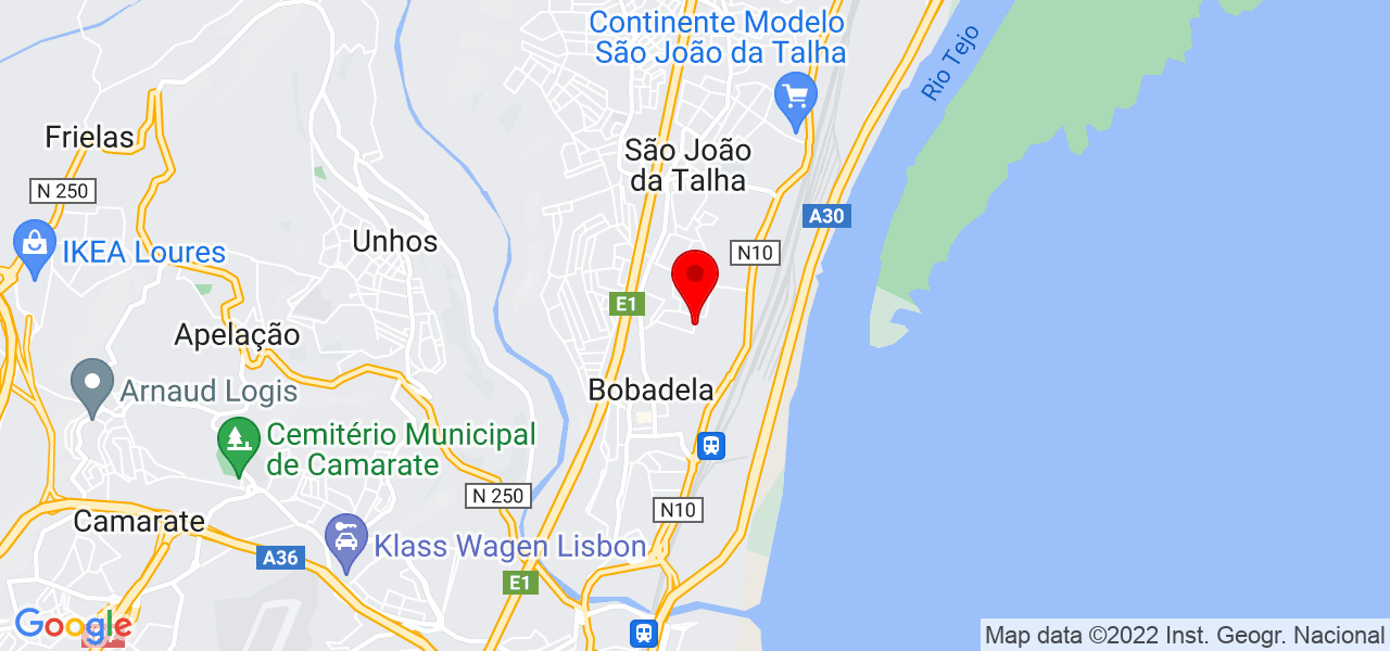 Paulo - Lisboa - Loures - Map