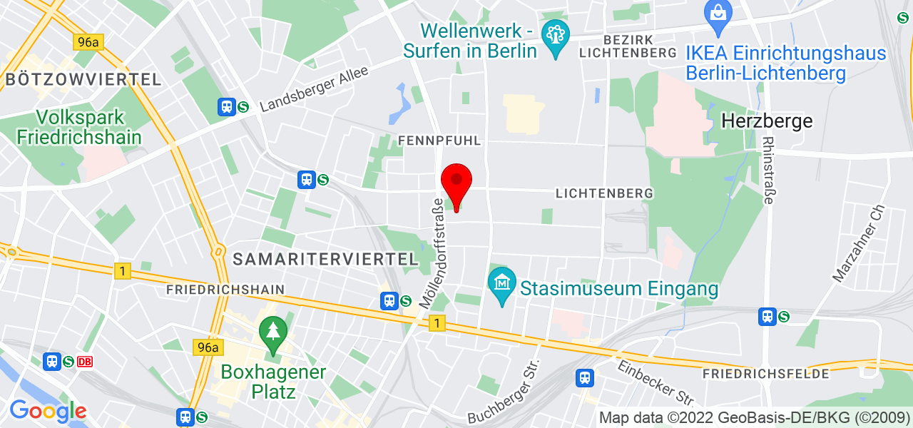 Belim Rohr 24 - Berlin - Berlin - Karte
