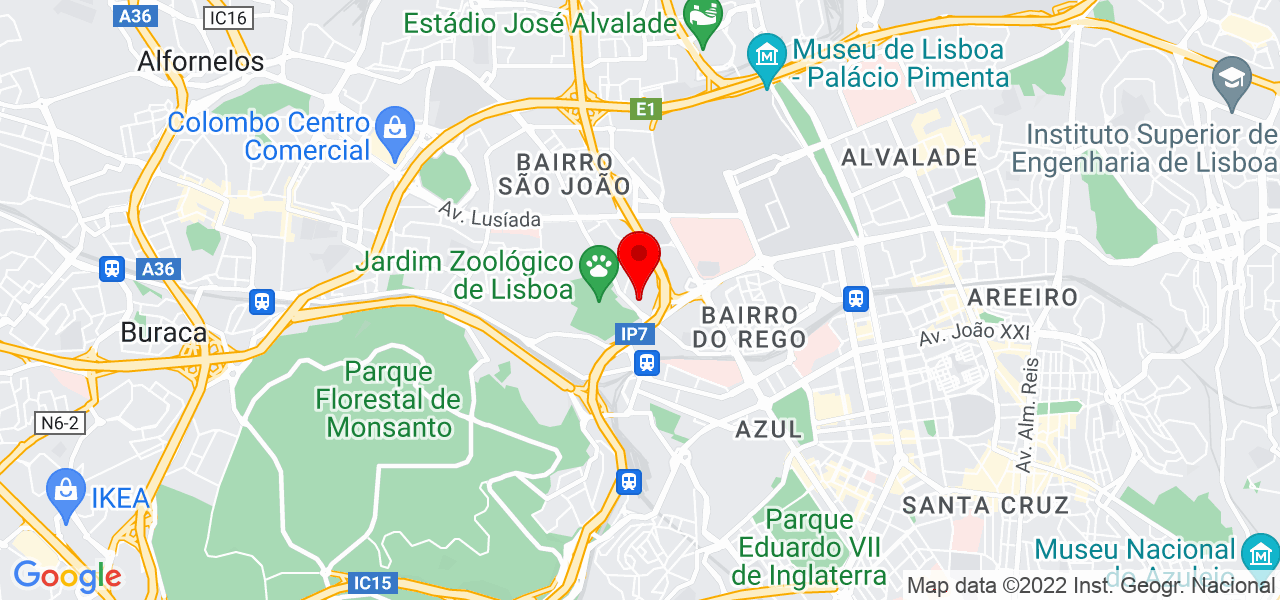 Souza alpinismo - Lisboa - Lisboa - Mapa