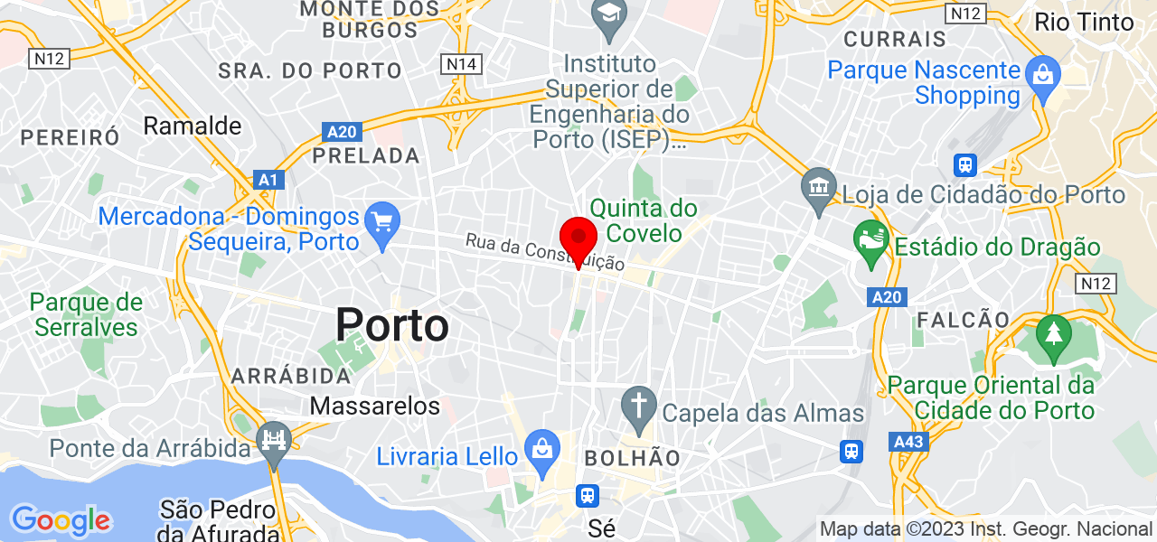 Marcela - Porto - Porto - Karte