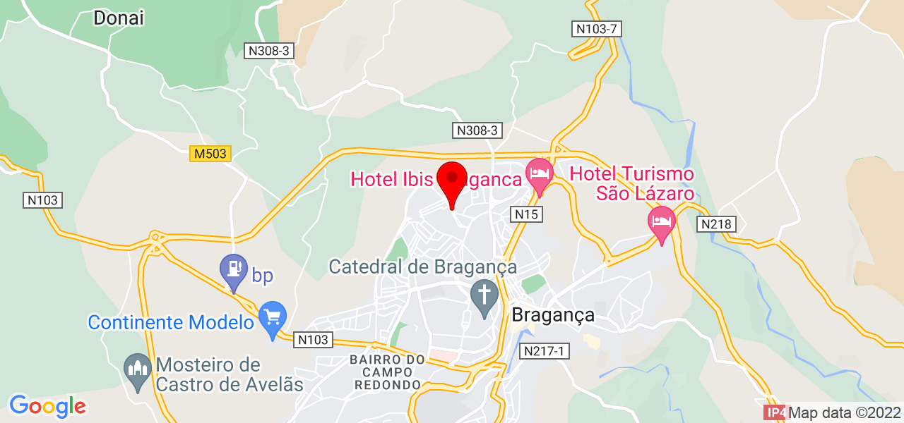 Mafalda Cubal - Bragança - Bragança - Mapa