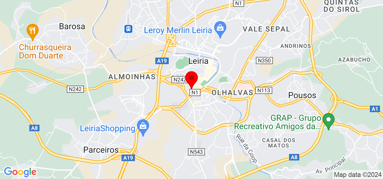 Chris Ferrari - Leiria - Leiria - Mapa