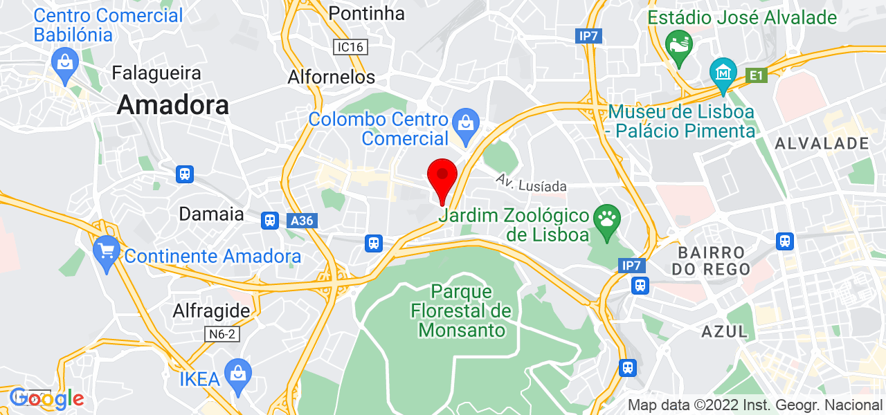 Rodrigo Ferreira - Lisboa - Lisboa - Mapa