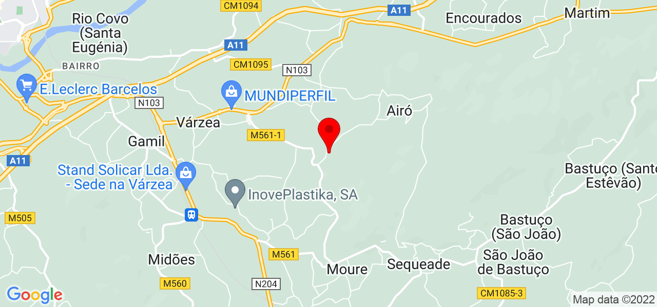 Moveisdoteusonho - Braga - Barcelos - Map