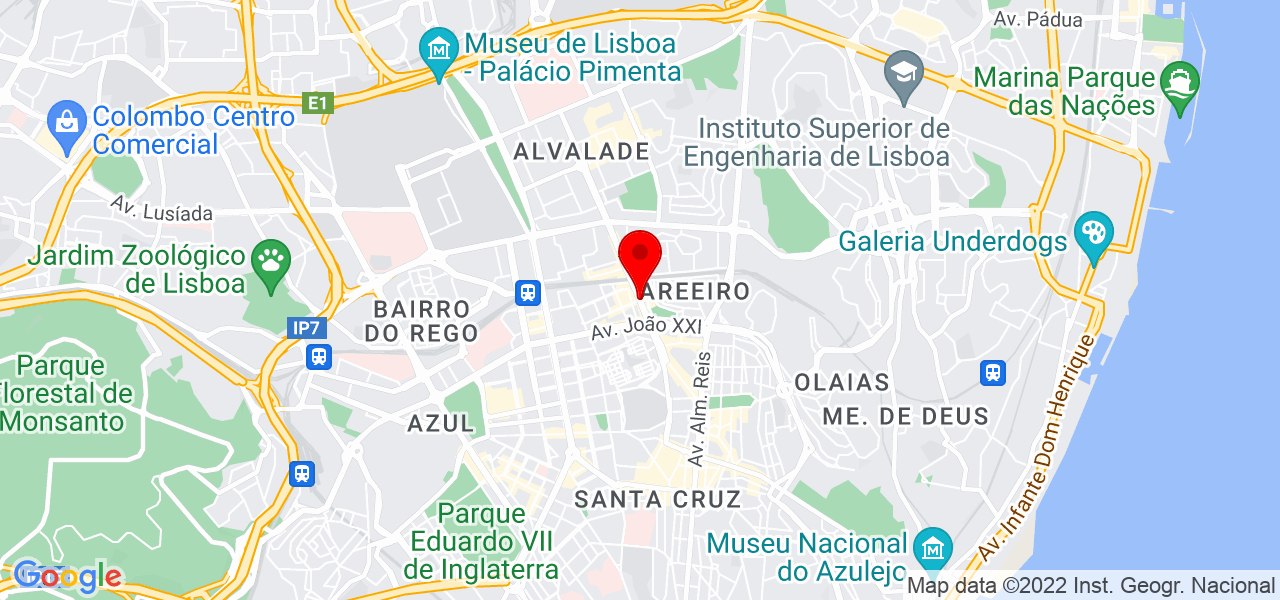 Ella Limpa - Lisboa - Lisboa - Mapa