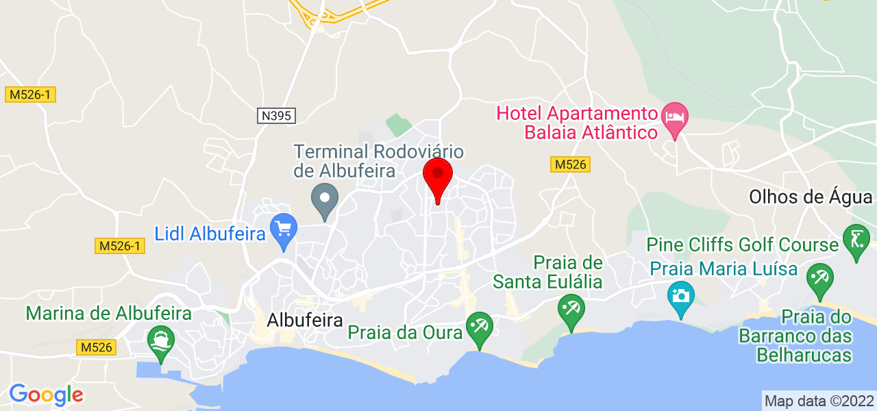 Carla ribeiro - Faro - Albufeira - Mapa
