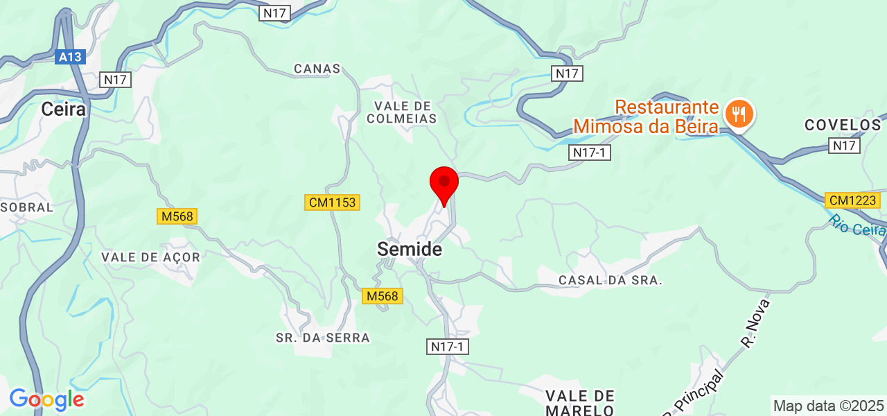 JOSEFINA - Coimbra - Miranda do Corvo - Carte