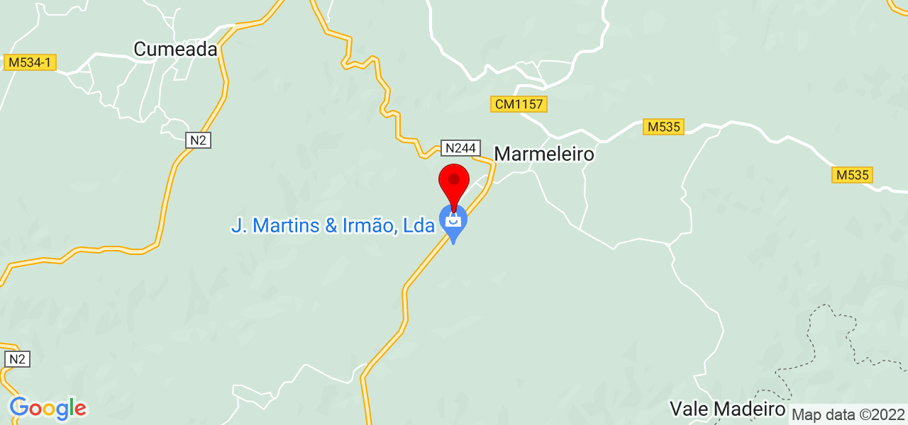 Ninja Social Media - Castelo Branco - Sertã - Mapa