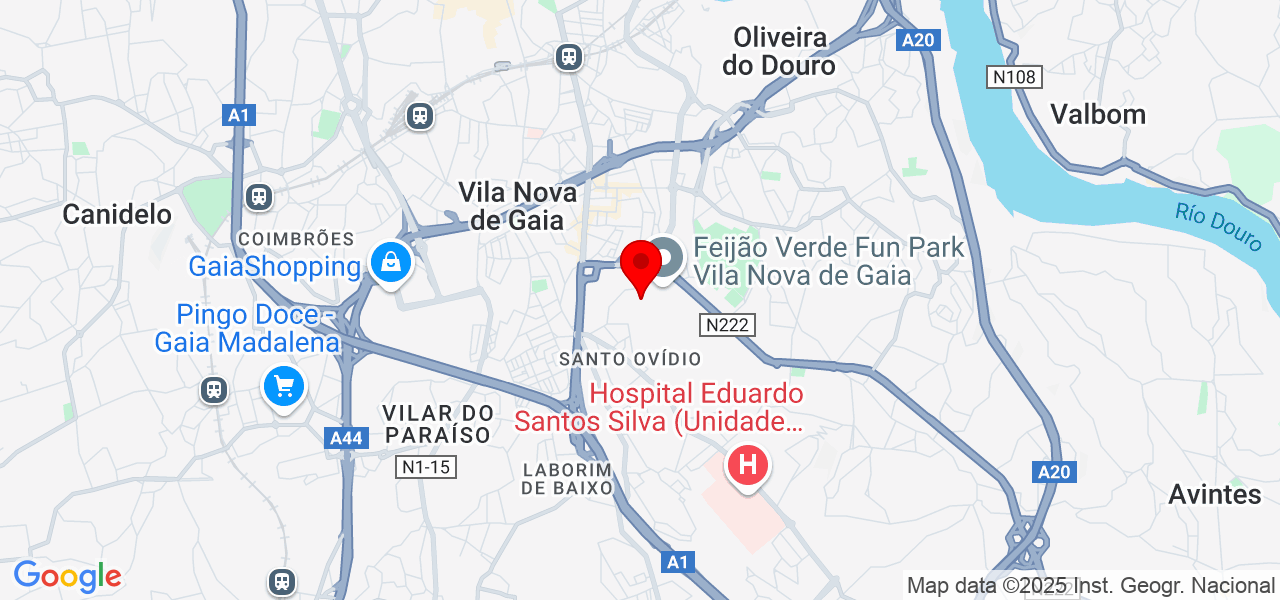 Miguel Monteiro - Porto - Vila Nova de Gaia - Mapa