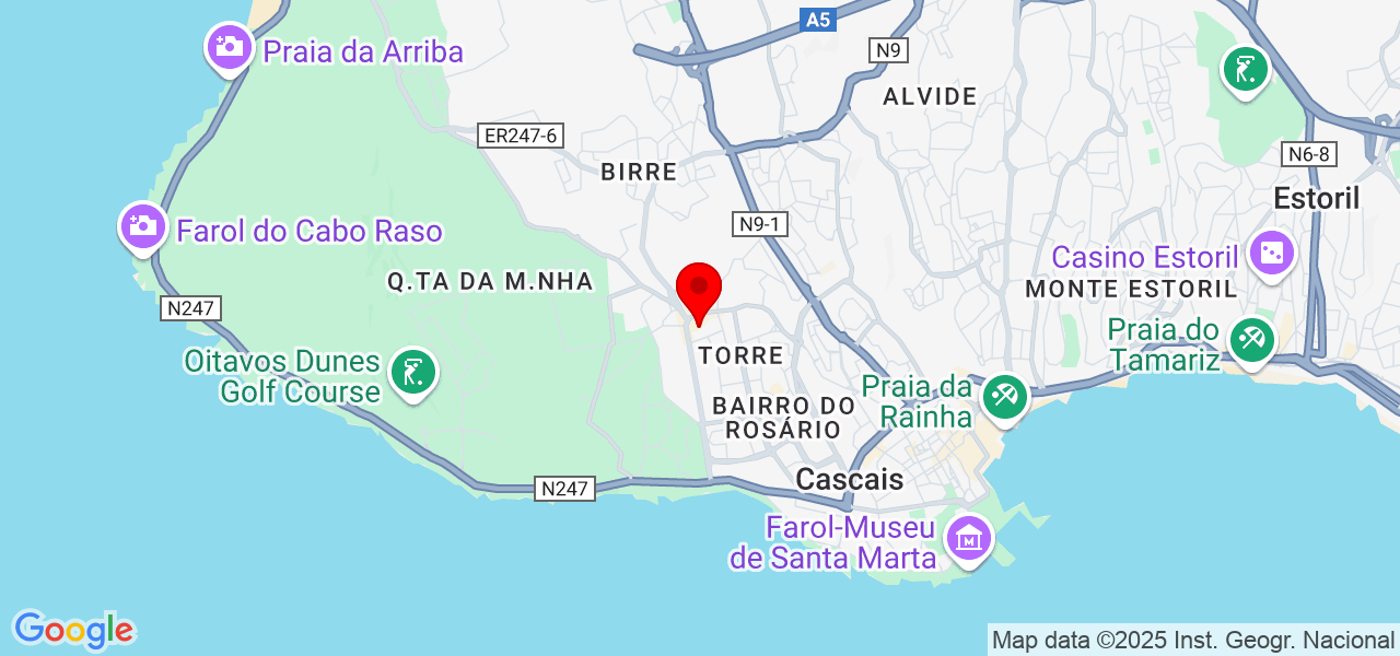 Thouhidul - Lisboa - Cascais - Karte