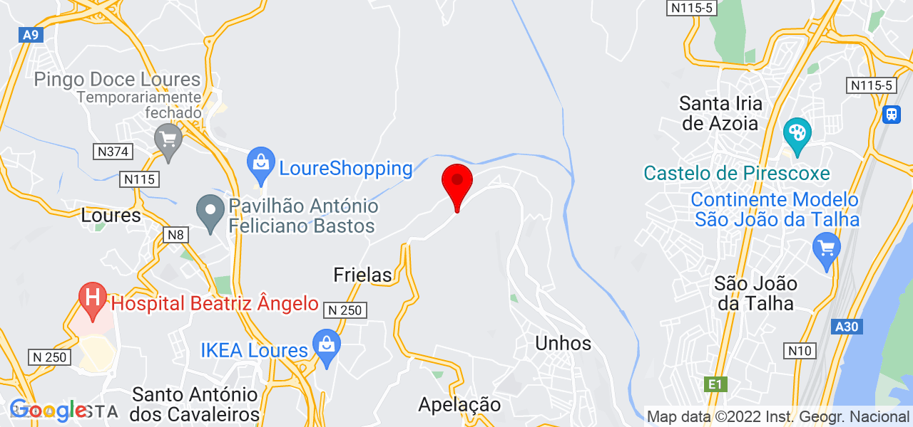 Lukas &amp; Yuri - Lisboa - Loures - Mapa