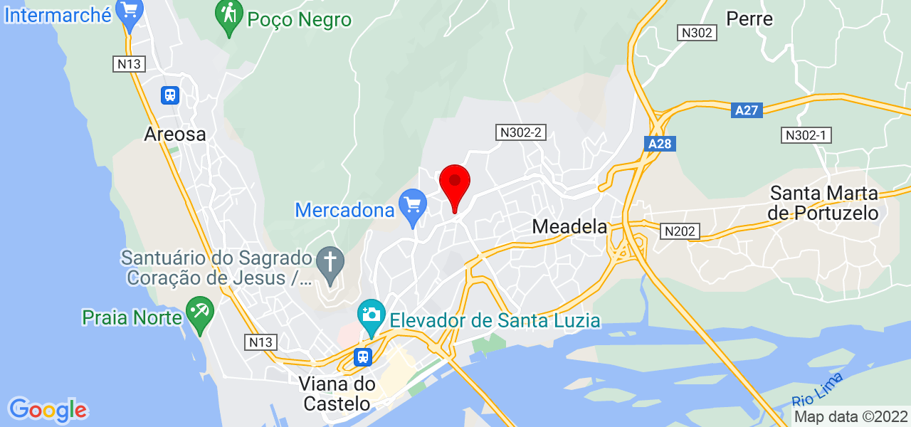 FIUZATEC ENGENHARIA - Viana do Castelo - Viana do Castelo - Mapa