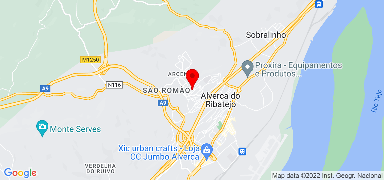 LFC Food Service - Lisboa - Vila Franca de Xira - Mapa
