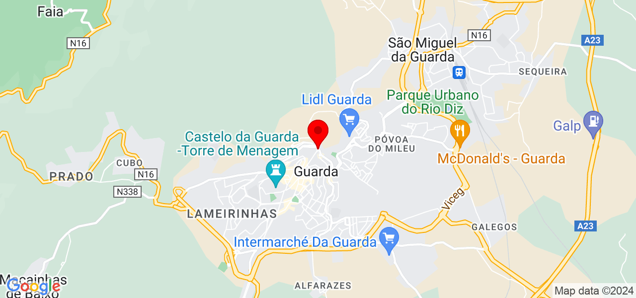 OAK Charger - Guarda - Guarda - Mapa