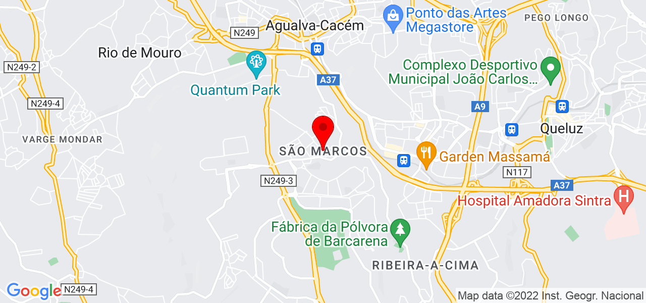 Francisco - Lisboa - Sintra - Mapa