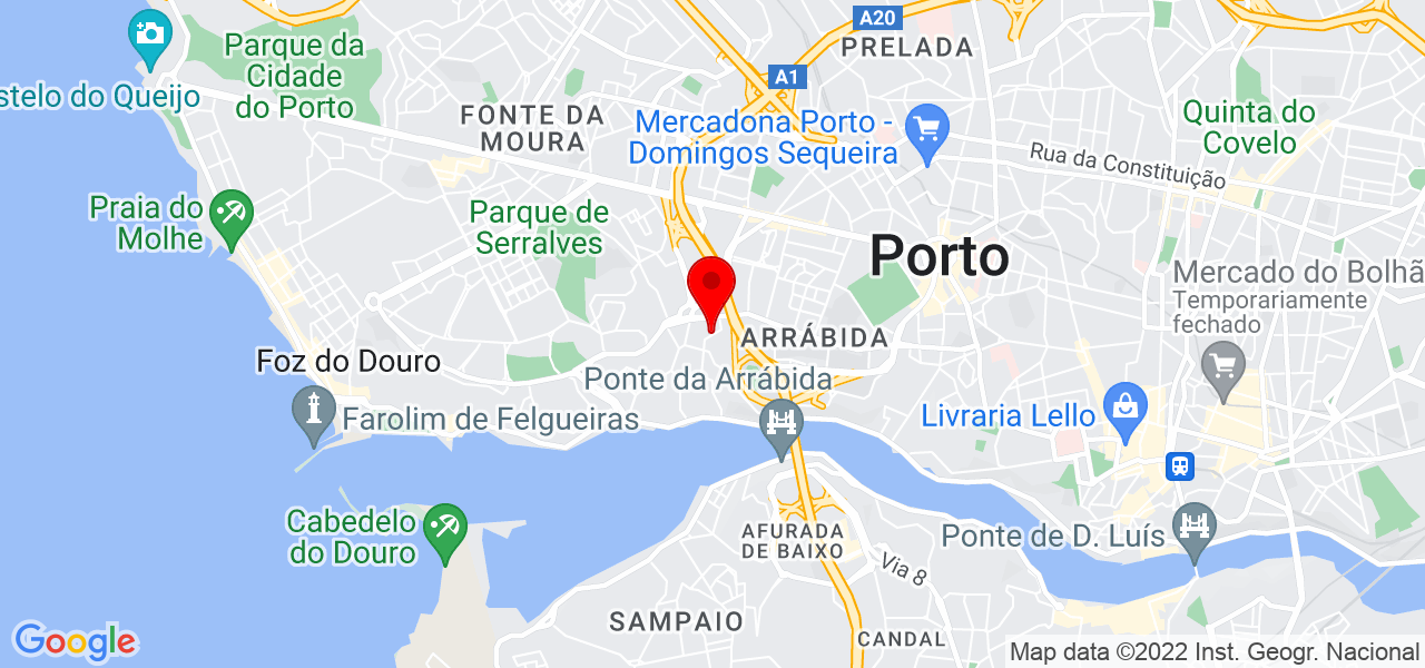 Arnaldo L&uacute;cio - SOS PC - Porto - Porto - Mapa