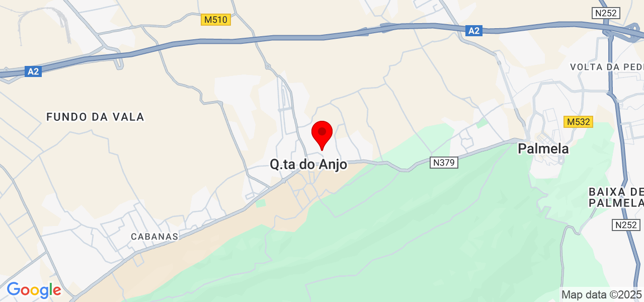 FisioCasa - Serviços Domiciliários de Fisioterapia - Setúbal - Palmela - Mapa
