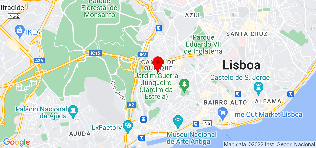 Gisele Ferreira - Lisboa - Lisboa - Mapa