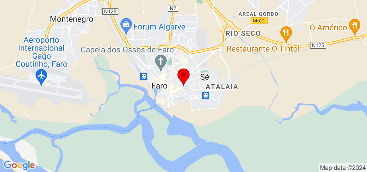 Melina Duarte - Faro - Faro - Mapa
