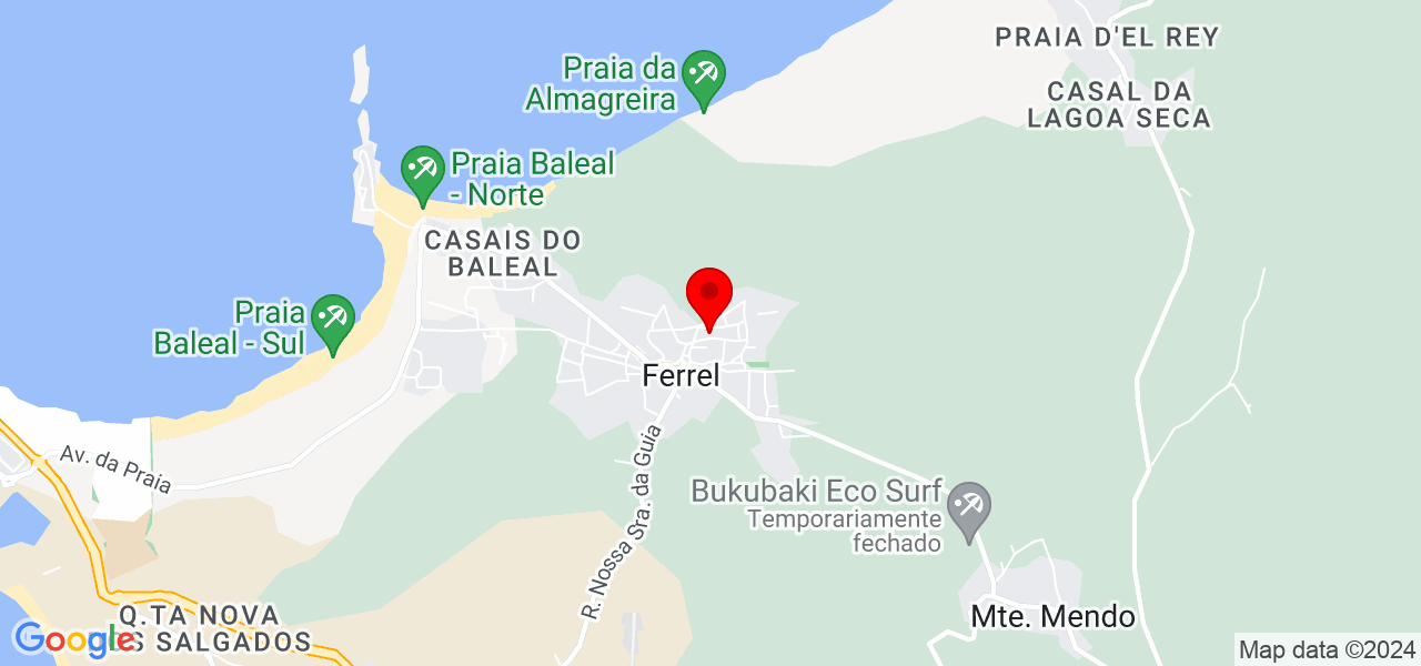 P&amp;S ASSIST&Ecirc;NCIA - Leiria - Peniche - Mapa