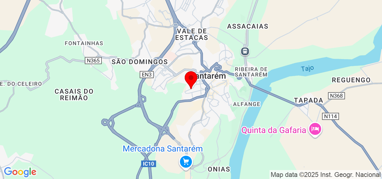 Fernanda Pena - Santarém - Santarém - Map