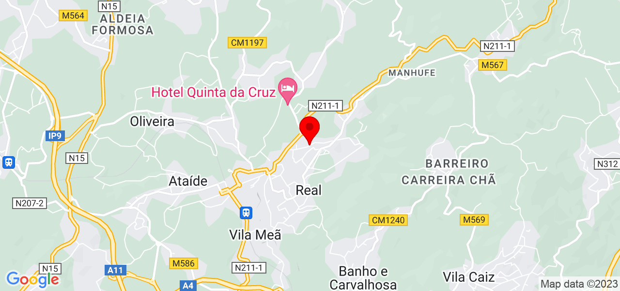 S&eacute;rgio Peixoto - Porto - Amarante - Mapa