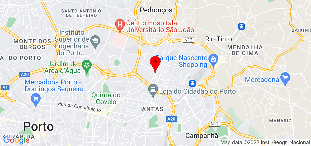 Glimatec - Porto - Porto - Mapa