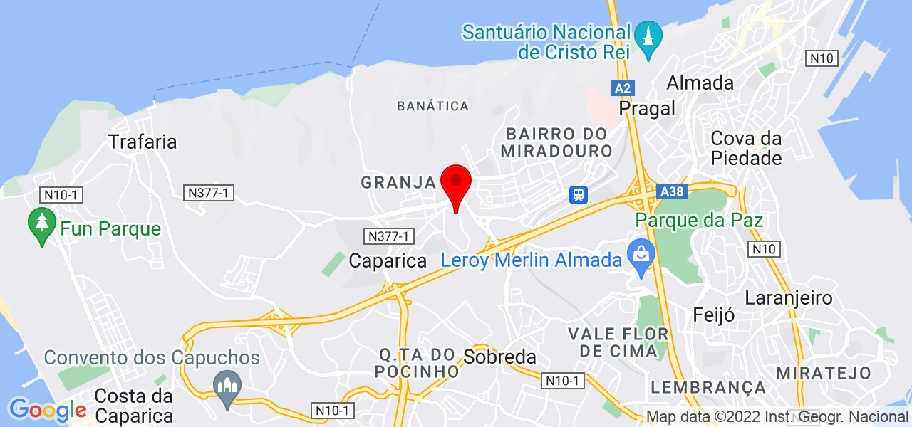 Metalmontagem Serralharia Civil Lda - Setúbal - Almada - Mapa
