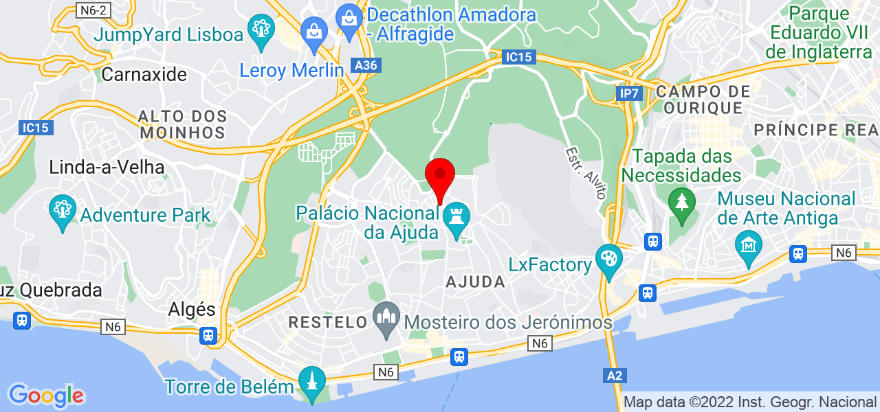 Rita Ferreira Santos - Lisboa - Lisboa - Mapa