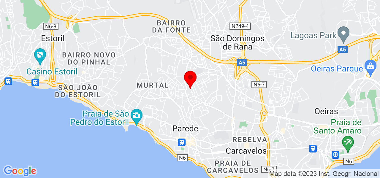 Kaio - Lisboa - Cascais - Mapa