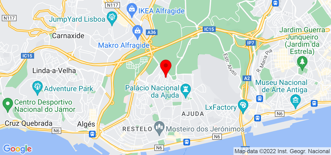 Jorge Carvalho - Lisboa - Lisboa - Mapa