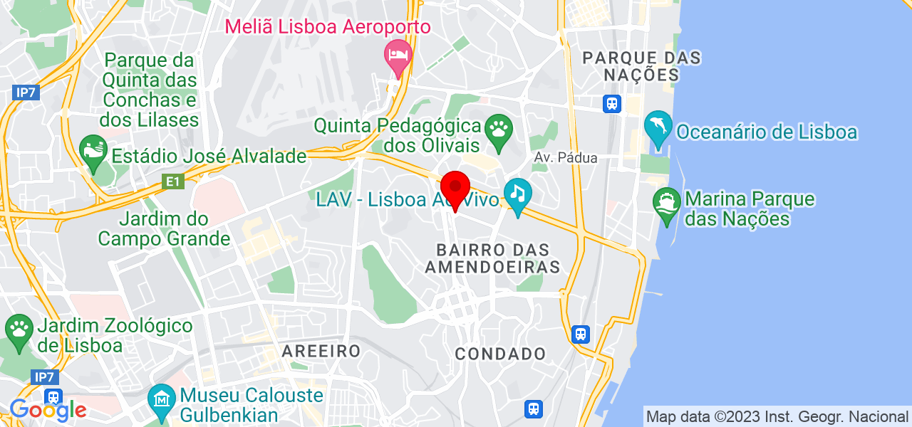 Jery Bidan - Lisboa - Lisboa - Mapa