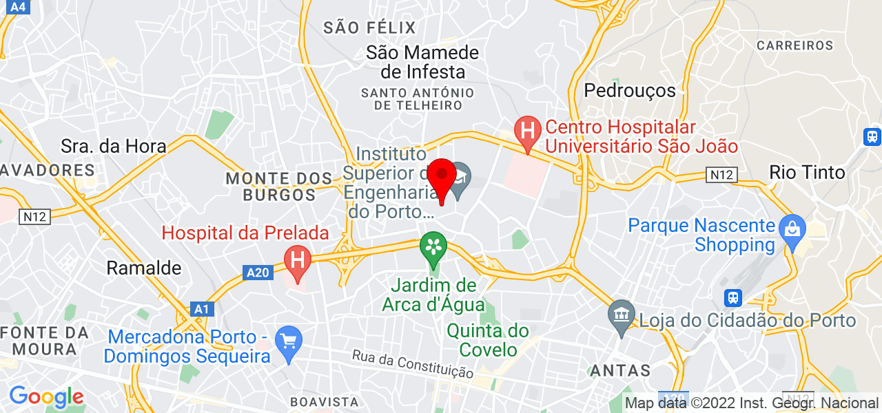 Juliana Cardoso - Porto - Porto - Map