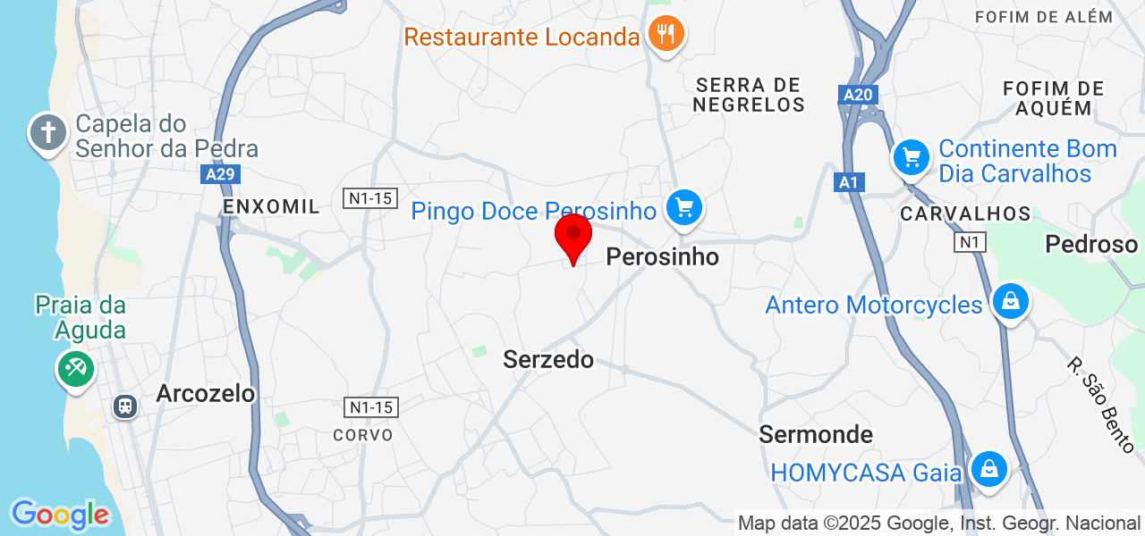 Limpeza na hora - Porto - Vila Nova de Gaia - Mapa