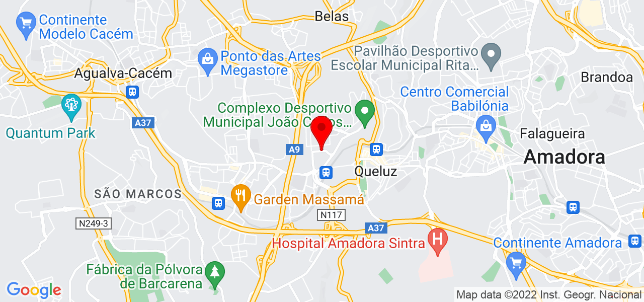 Andr&eacute; Boto Photography - Lisboa - Sintra - Mapa