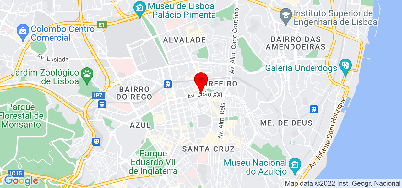 Maria Vicente - Lisboa - Lisboa - Mapa