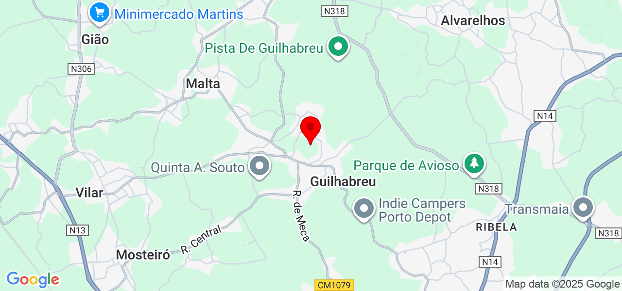 Catarina - Porto - Vila do Conde - Karte