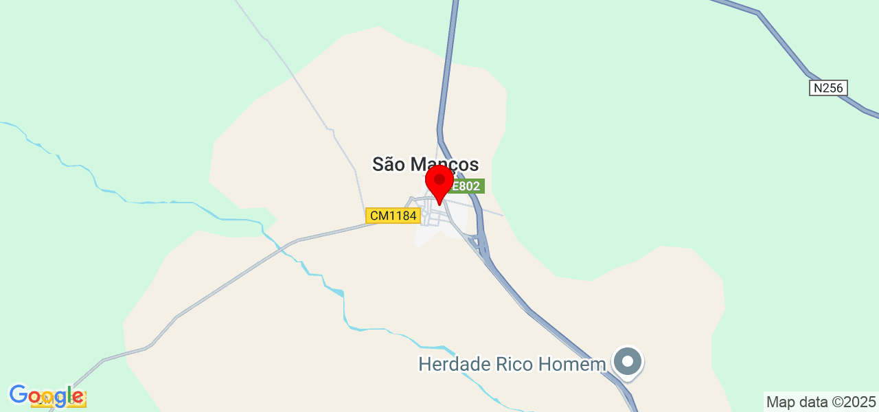 Servi&ccedil;os da T&acirc;nia - Évora - Évora - Mapa