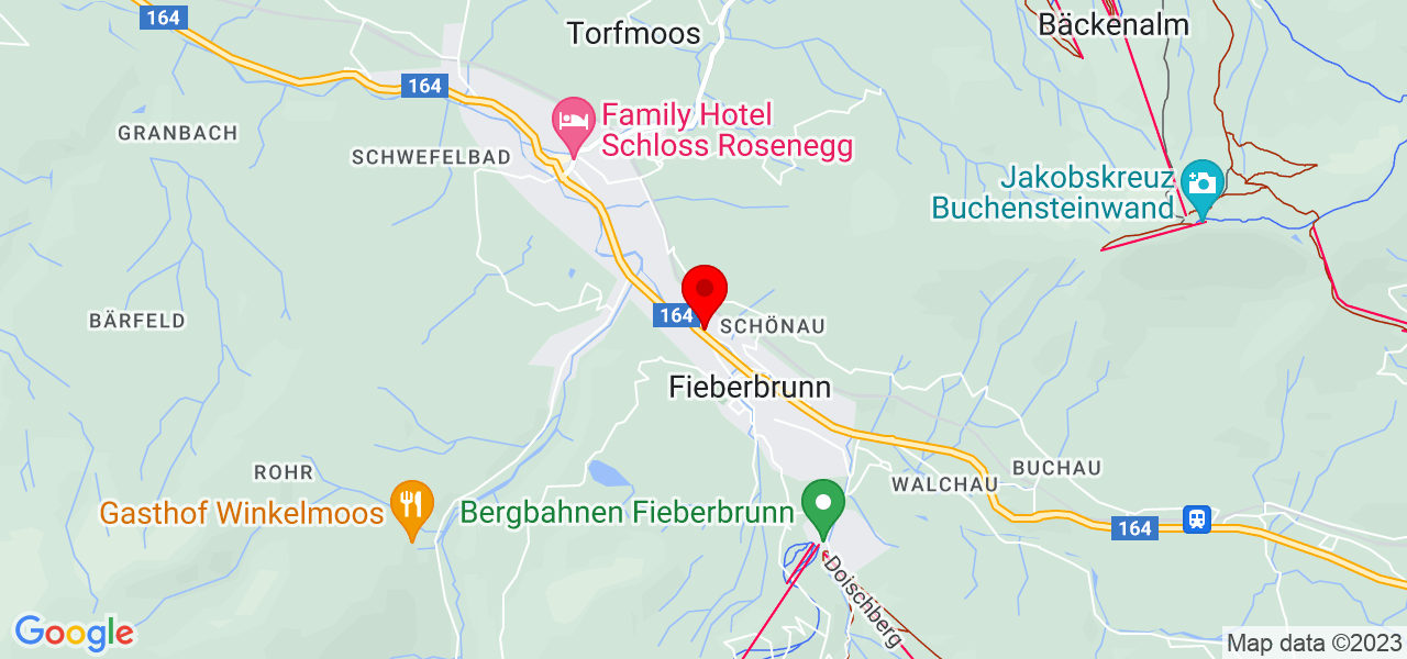 H.P.S Nieder&ouml;sterreich - Tirol - Kitzbühel - Karte