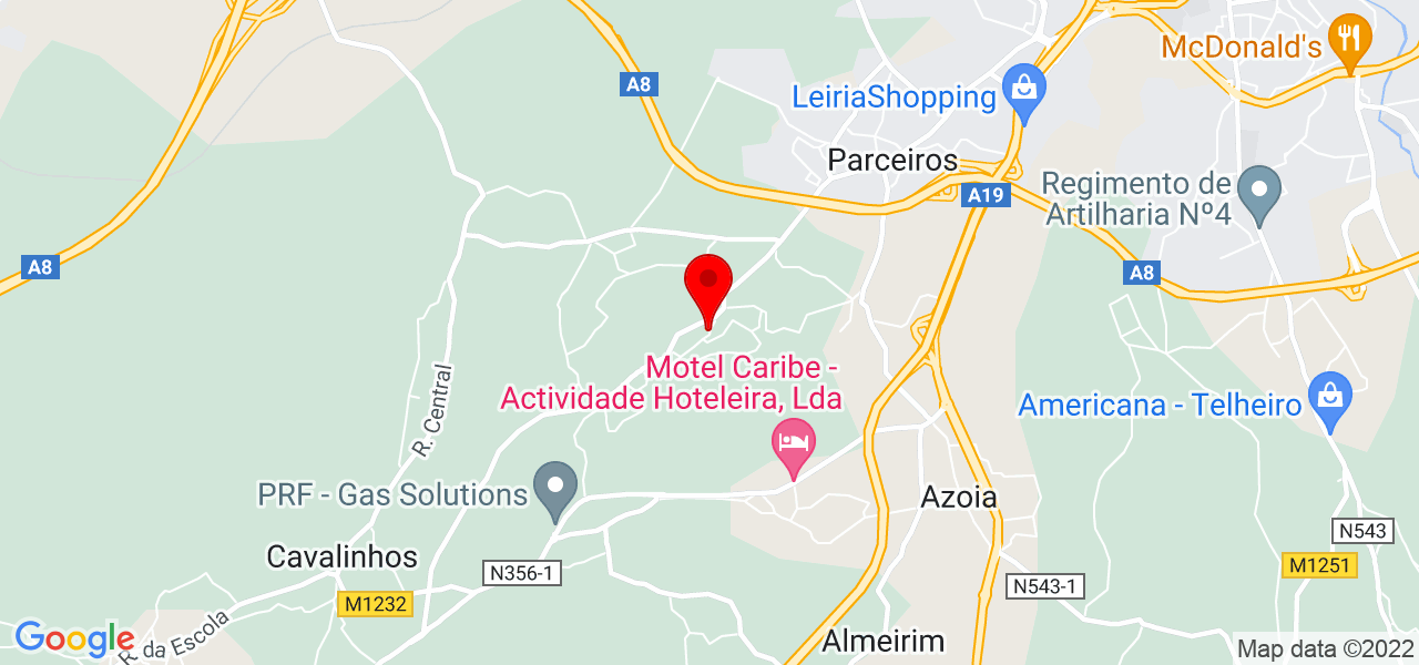 Paulo Diogo - Leiria - Leiria - Mapa