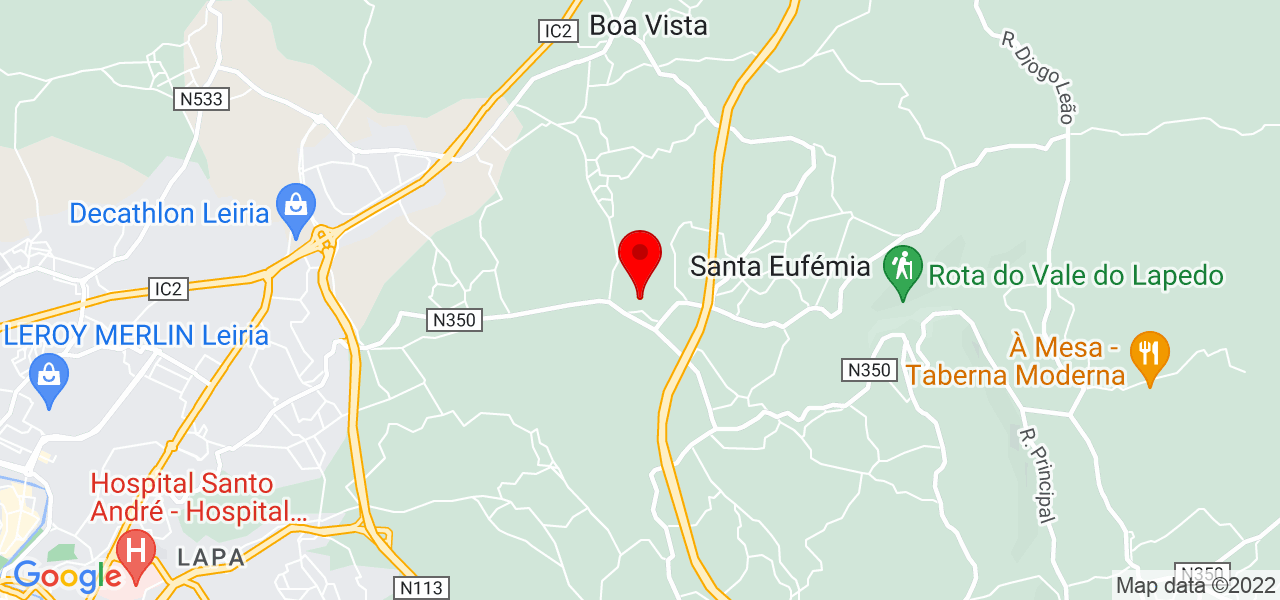 Vitória Silva - Leiria - Leiria - Karte