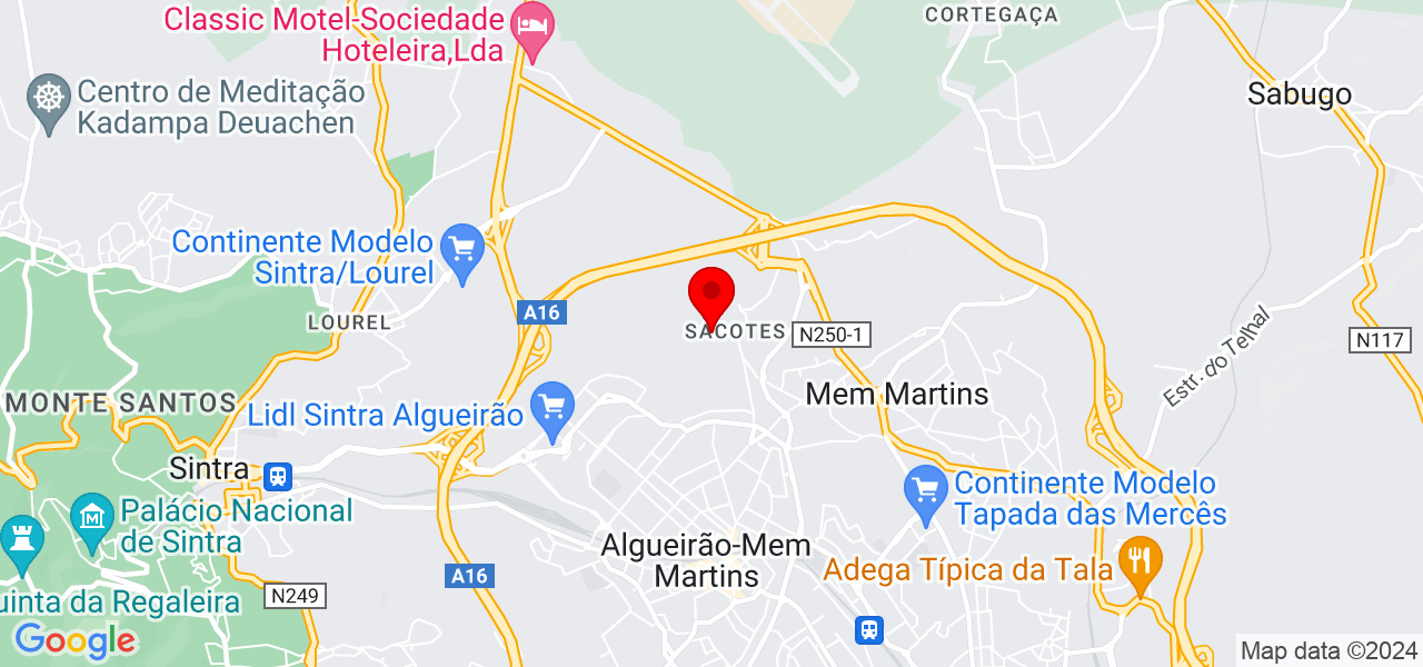Miguel Carvalho - Lisboa - Sintra - Map